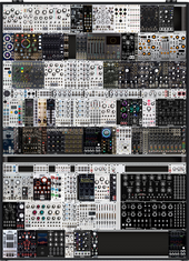 Phase 6 Needham 16U 168HP Rack + Intellijel 7U - June 1, 2023