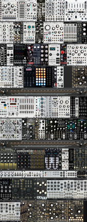 My modest Eurorack (copy) (copy)