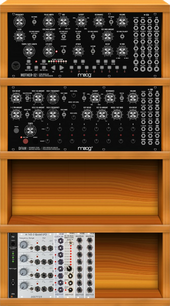 My pinkish Eurorack
