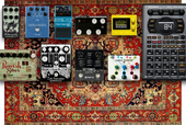 My mirky Pedalboard