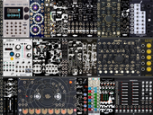 3 Row 104hp Moog Cases
