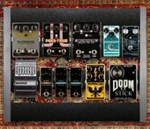 My fussy Pedalboard