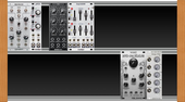 My bleached Eurorack