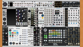 My cyan Eurorack