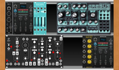 My bulgy Eurorack