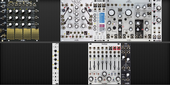 My sanguine Eurorack