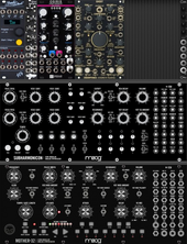 My sullen Eurorack