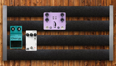 My cursive Pedalboard