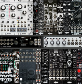 My plated Eurorack (copy) (copy) (copy) (copy)
