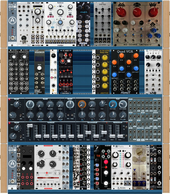 Rackbrute 6U + 3U + Minibrute 2s (January 30 2023)