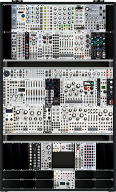 Rackbrute + Intellijel Performance Case + 4ms Pod (with 1U/3U adaptor) - Snapshot: End of January 2023)