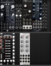 My mini techno rack