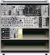 My bleached Eurorack
