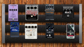 My fulgent Pedalboard