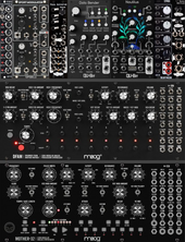 Prokharchin's Moog Three-Tiered Rack