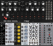 My two tier moog mother rack