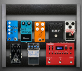 My downhill Pedalboard