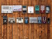 Rhys’ guitar Pedalboard