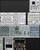 My bronzy Eurorack