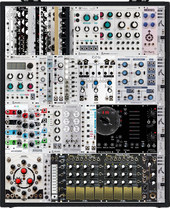 My hot Eurorack (copied from naokitak)