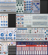 My 24u suitcase Buchla