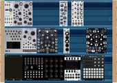 My scrawly Eurorack