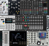 Video Synth Rack (Installed) (Chromagnon) (copy) (copy)