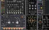 ONE N DONE Seq n Drum Machine, SemiModular mono synth (baseline, SoundScaper n LPG, Sampler, Clock/mod from pams (also VOTE )