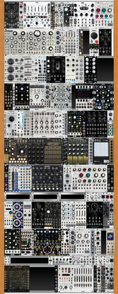 DKrack - 18U + 6U + 1U + palette Actual Mar 2023