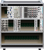 My bleached Eurorack