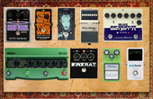 My moonstruck Pedalboard