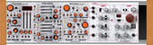 My bleached Eurorack