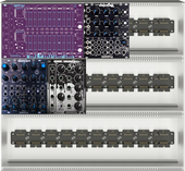 My cloistered Eurorack