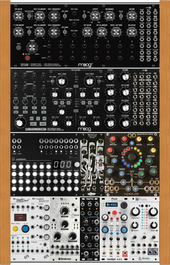 SubHarmonicon &amp; DFAM: Drums &amp; Modulation Expansion Rack (Plonk)
