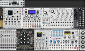 My plastered Eurorack