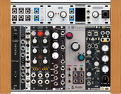 Cuddles the small rack for processing MPC, Synths and live audio