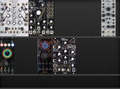 My beaded Eurorack