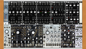 Roland and Make Noise Skiffs (arturia case)