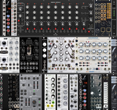 My weighted Eurorack