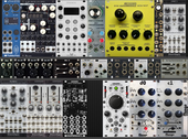 My landscaped Eurorack