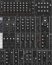 Moog Modular (clones - top 4 rows)