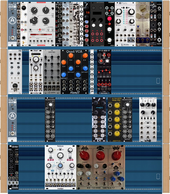 Rackbrute 6U + 3U + Minibrute 2s (copy)