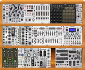 My sheltered Eurorack (copied from wiggler75688)
