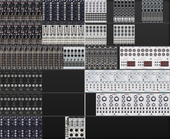 Z - (concept) Synthracks/Hinton 18U Studio (six-voice)