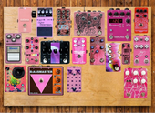 pink pedalboard