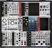 White Box Eurorack with tiles