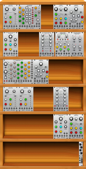 CC - Imaginary Behringer ARP 2500 System 18U Rack