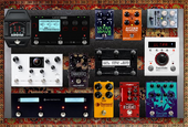 My punctured Pedalboard