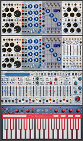 Buchla Music Easel (retro) + 8U