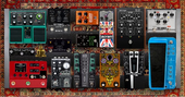 My airborne Pedalboard